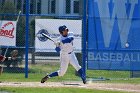 Baseball vs MIT  Wheaton College Baseball vs MIT in the  NEWMAC Championship game. - (Photo by Keith Nordstrom) : Wheaton, baseball, NEWMAC